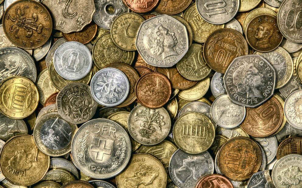 шчаслівыя монетки- сімвал фінансавага дабрабыту